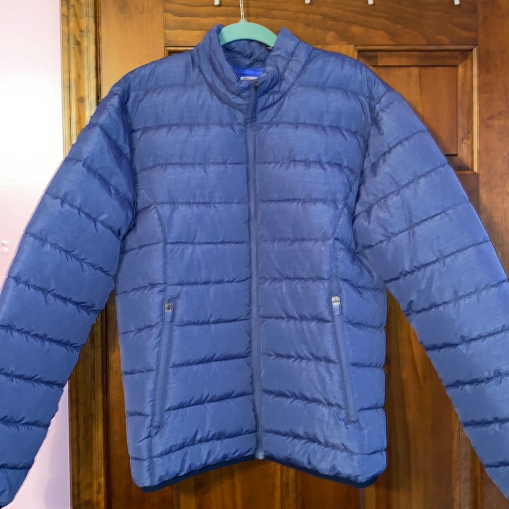 NWT Flag & Anthem Dry Goods Supply Blue Puffer Jacket